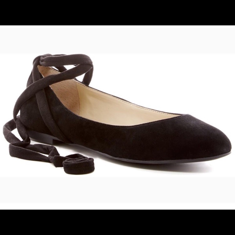 Jessica Simpson Ballet Suede Flats Sz 7🖤